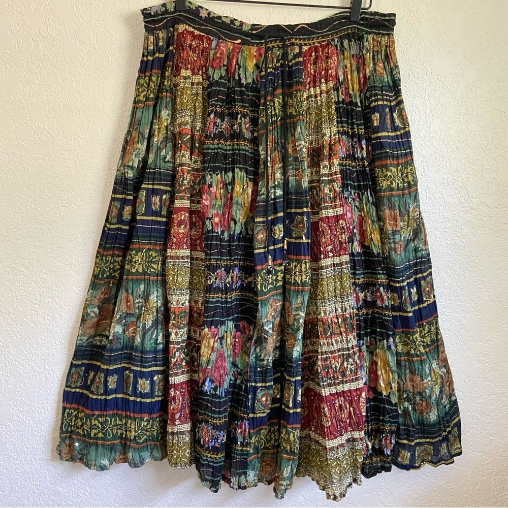 90’s High Gate Broomstick Skirt